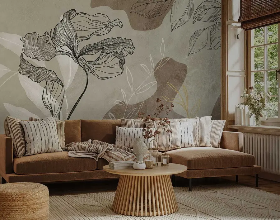 wall murals Бохо Стиле биљке u71303