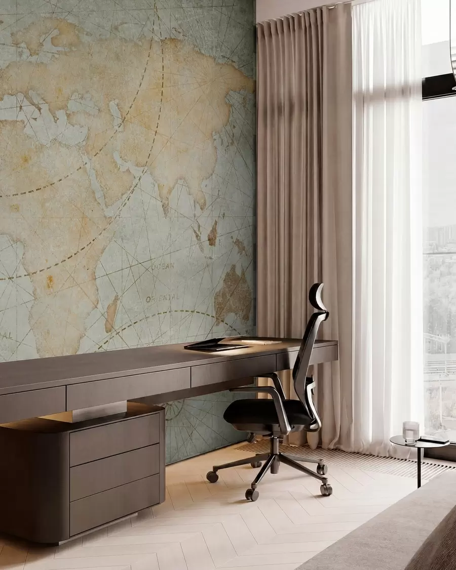 wall murals Древна карта u71325