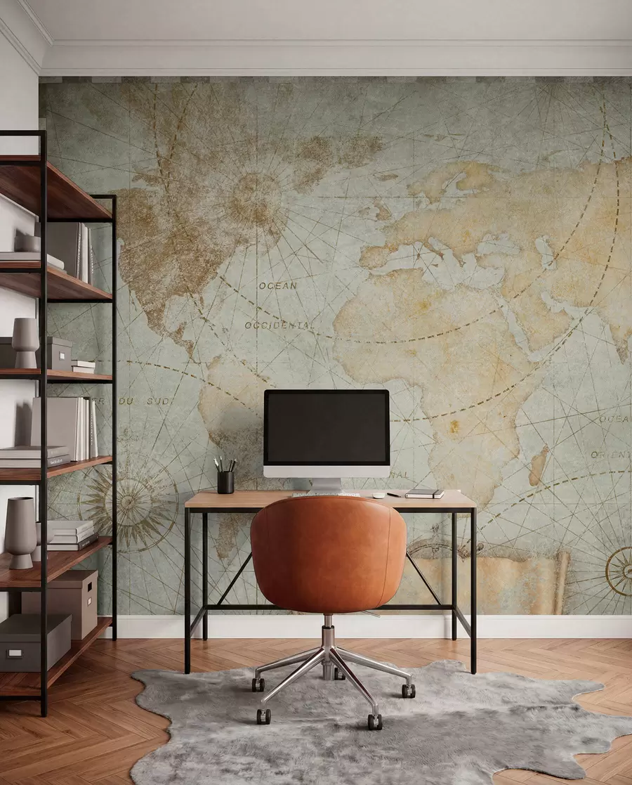 wall murals Древна карта u71325