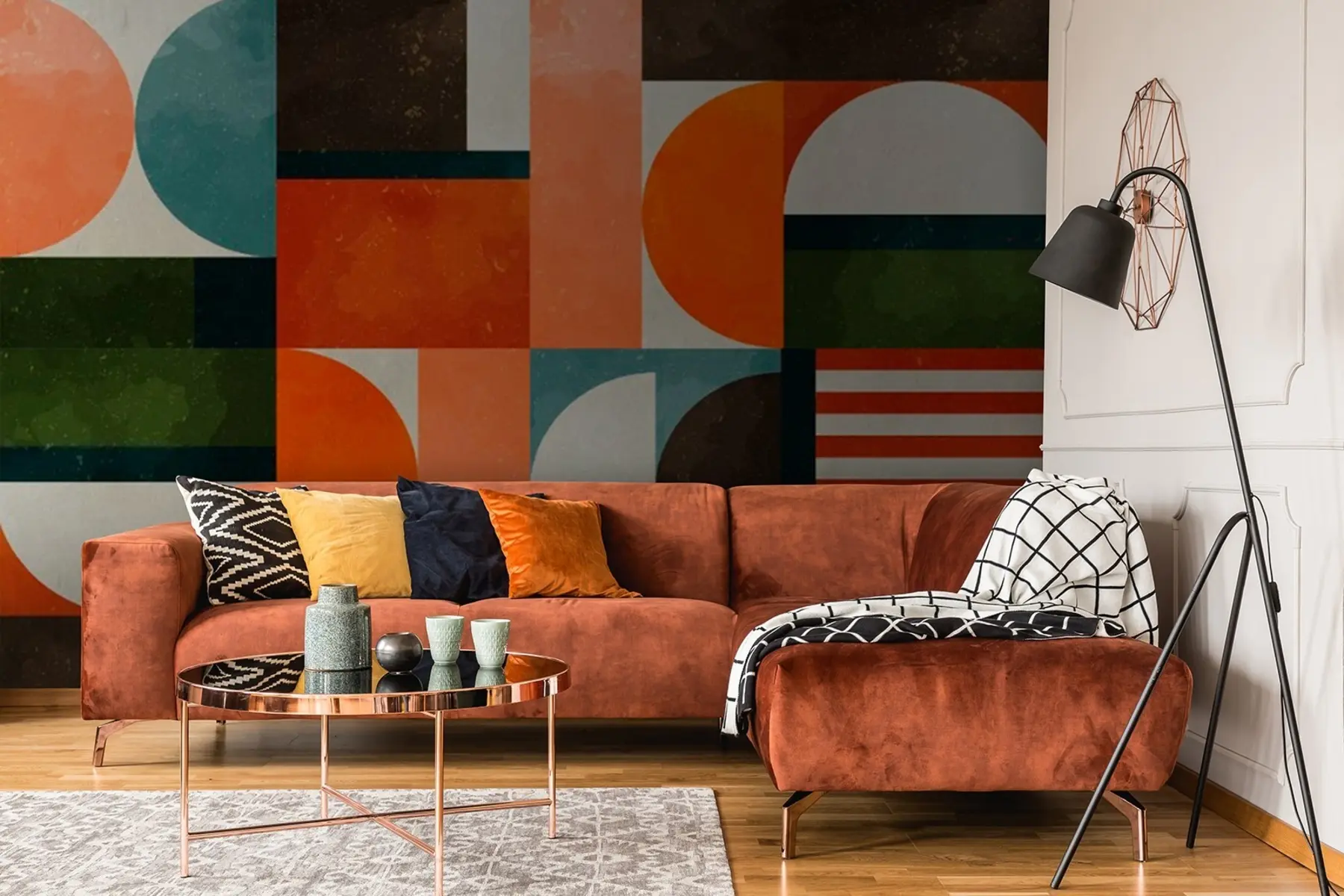 wall murals Ретро децо u71427