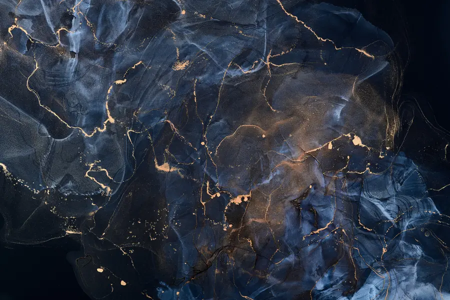 wall murals луксузни плави мермер са пругама u71440