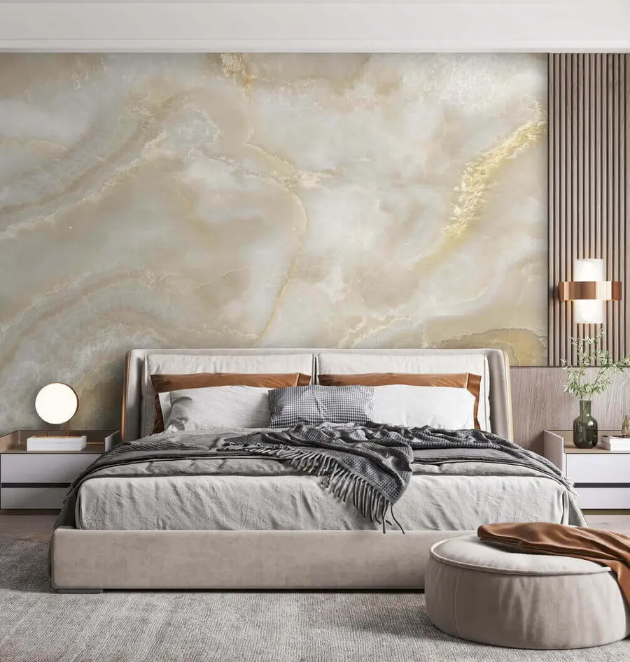 wall murals Беж мермер u20722