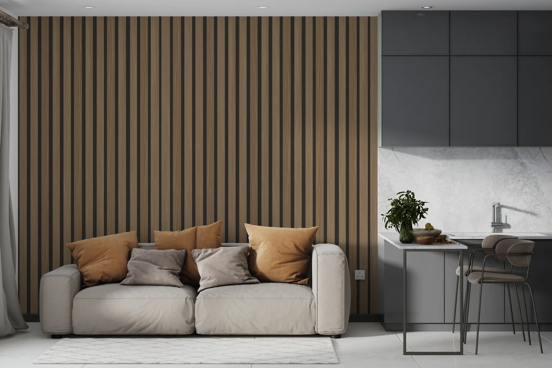 wall murals Текстура дрвета храст, орах w00021