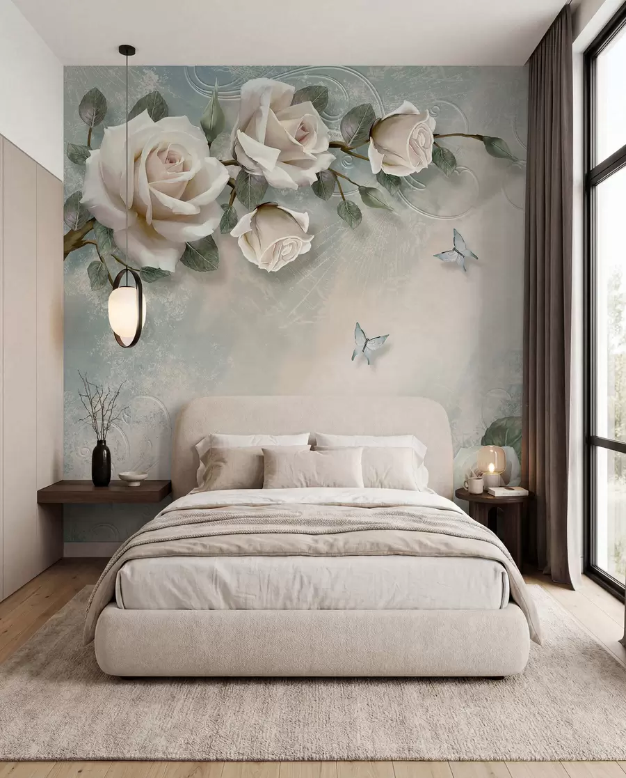 wall murals Грана крем руже u31353d1