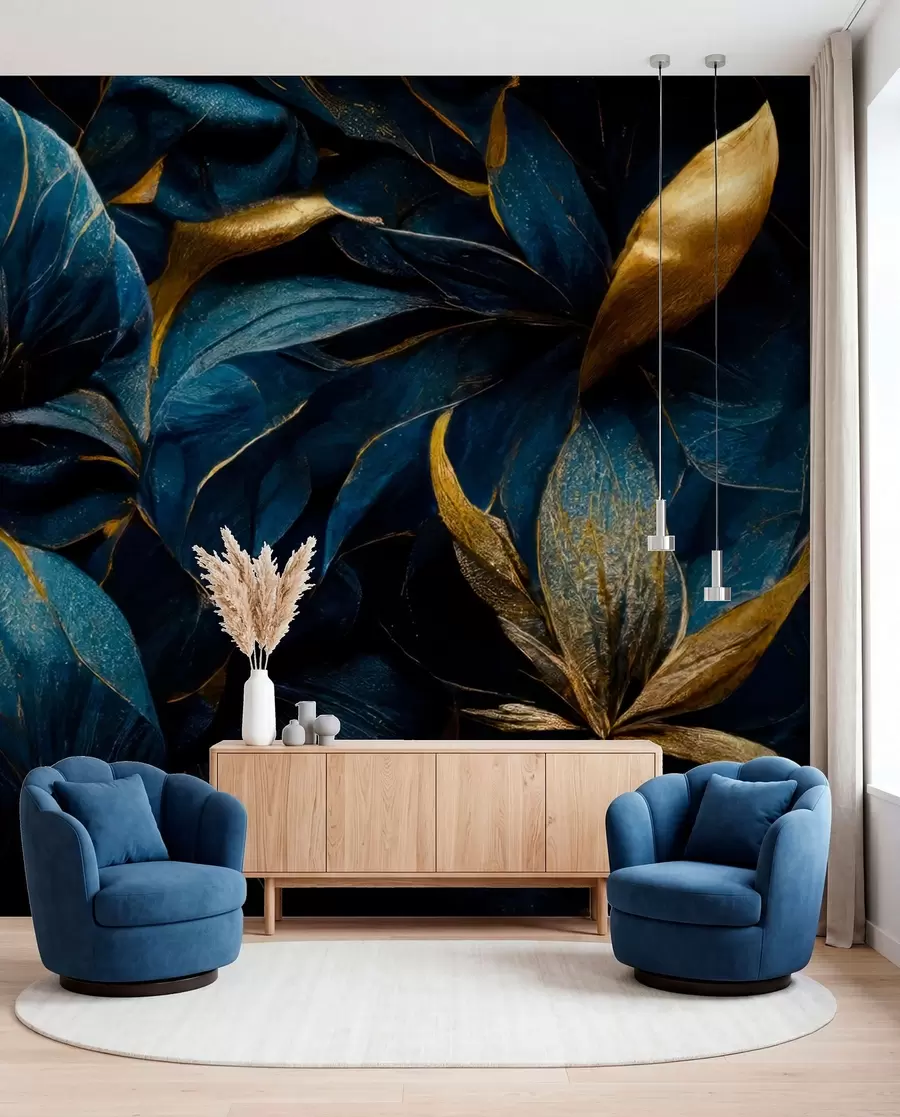 wall murals Плаво краљевско цвеће u74140d1