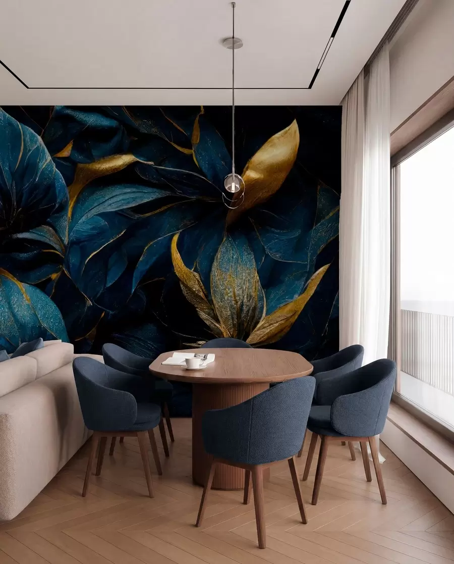 wall murals Плаво краљевско цвеће u74140d1