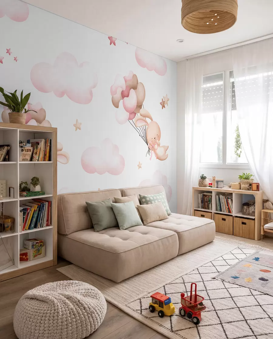 wall murals Слатки зец и балони u95399d1