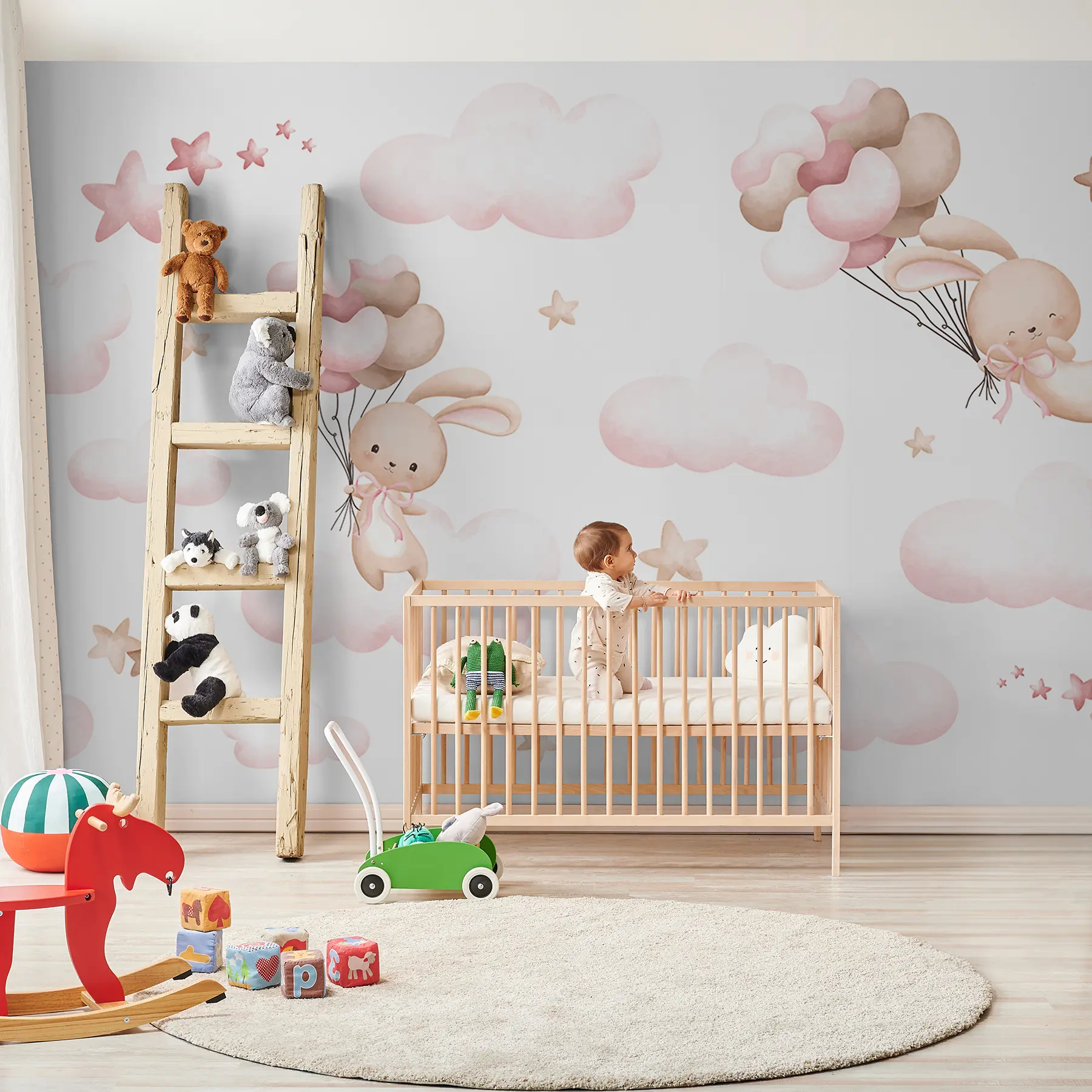 wall murals Слатки зец и балони u95399d2