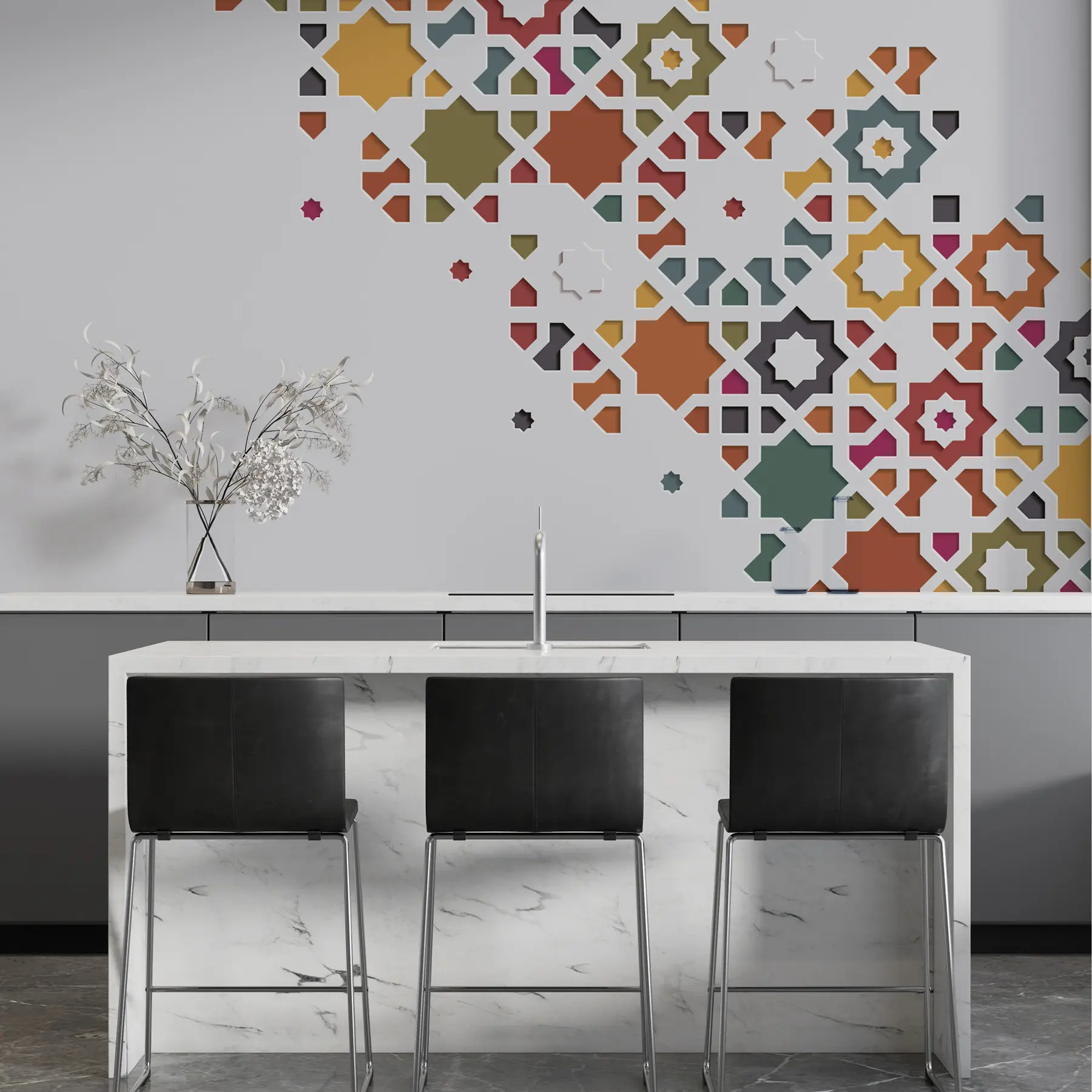 wall murals Декоративни мозаик w00007