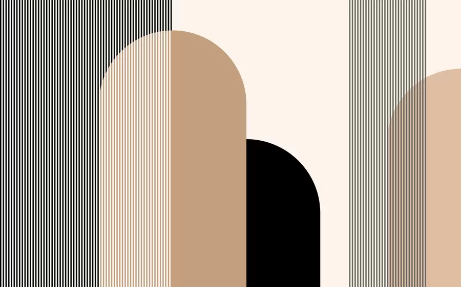 wall murals Апстракција са линијама w00631