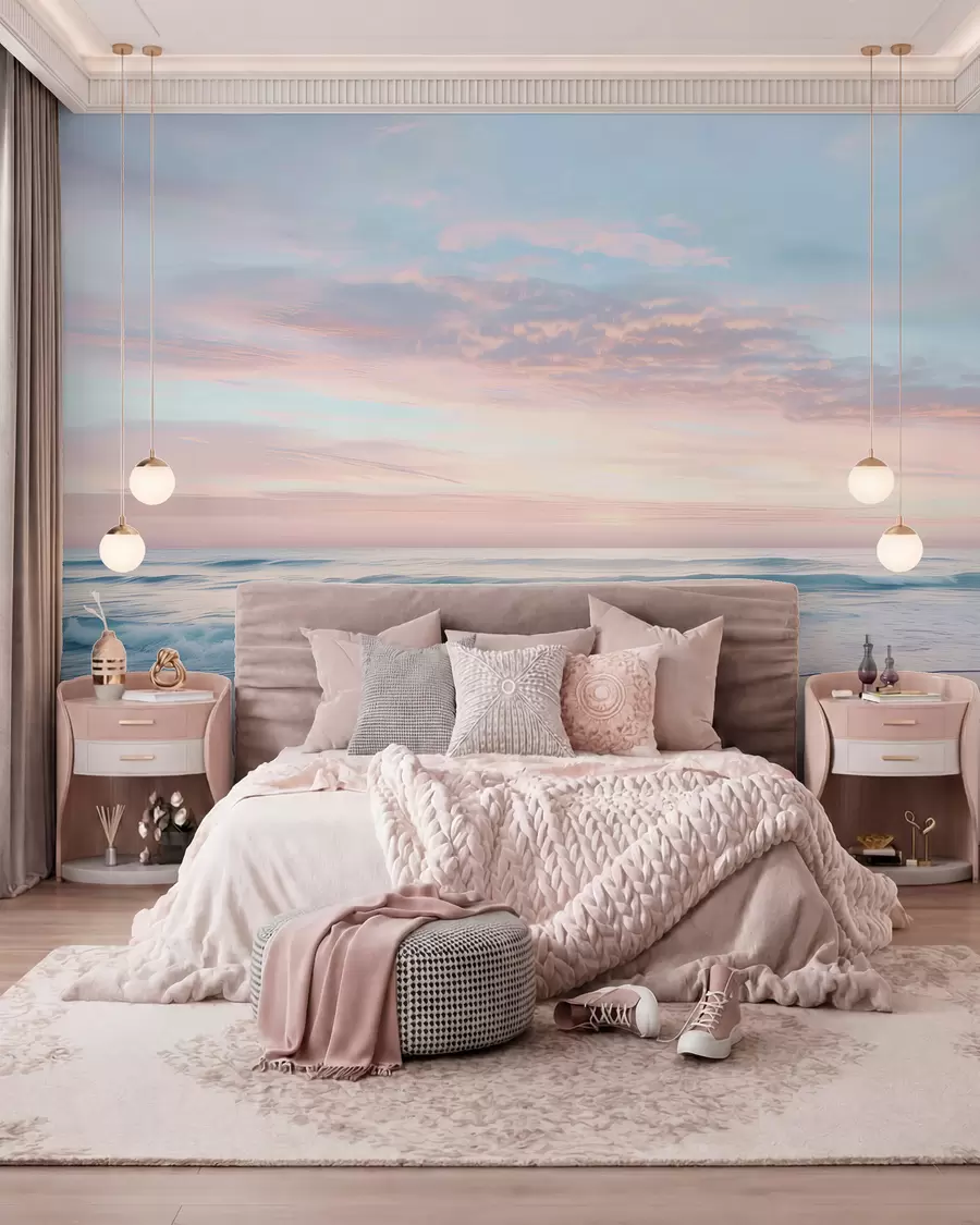 wall murals Благи насип уз море w07935