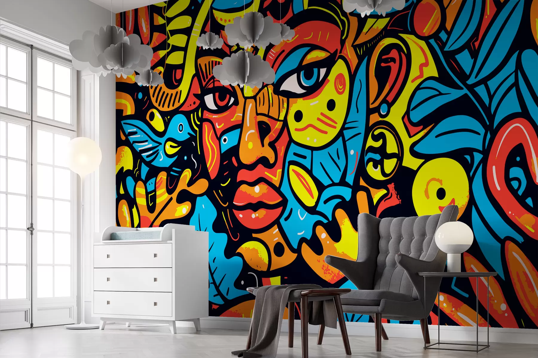 wall murals Одвајање w01345