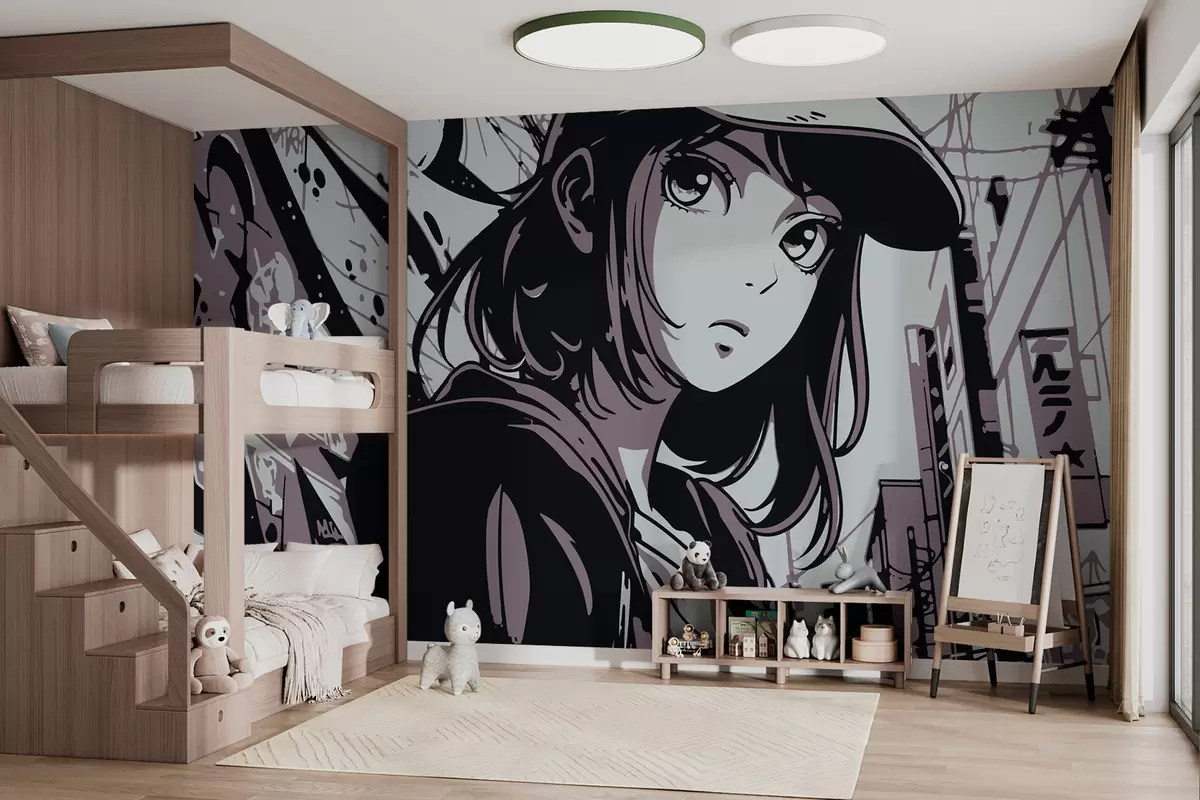 wall murals Аниме гирл w01349