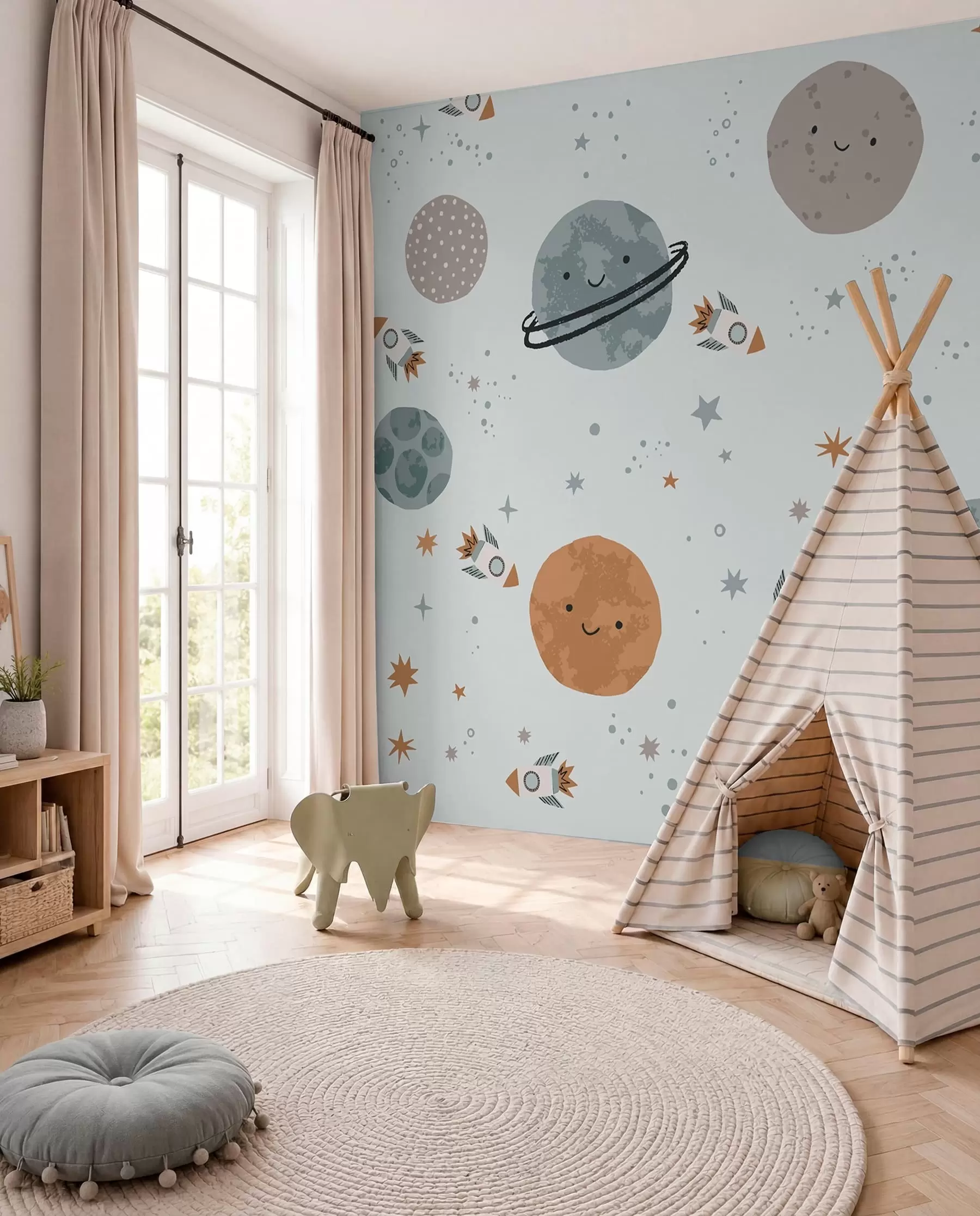 Fototapeta „Nasmejane planete“, w01417