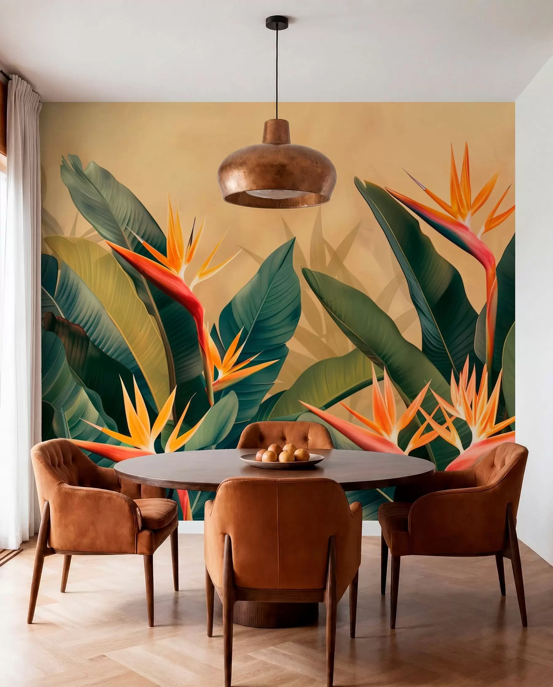 wall murals Топло тропско цветање w01484