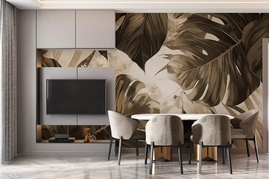 wall murals Велики листови w00999v2