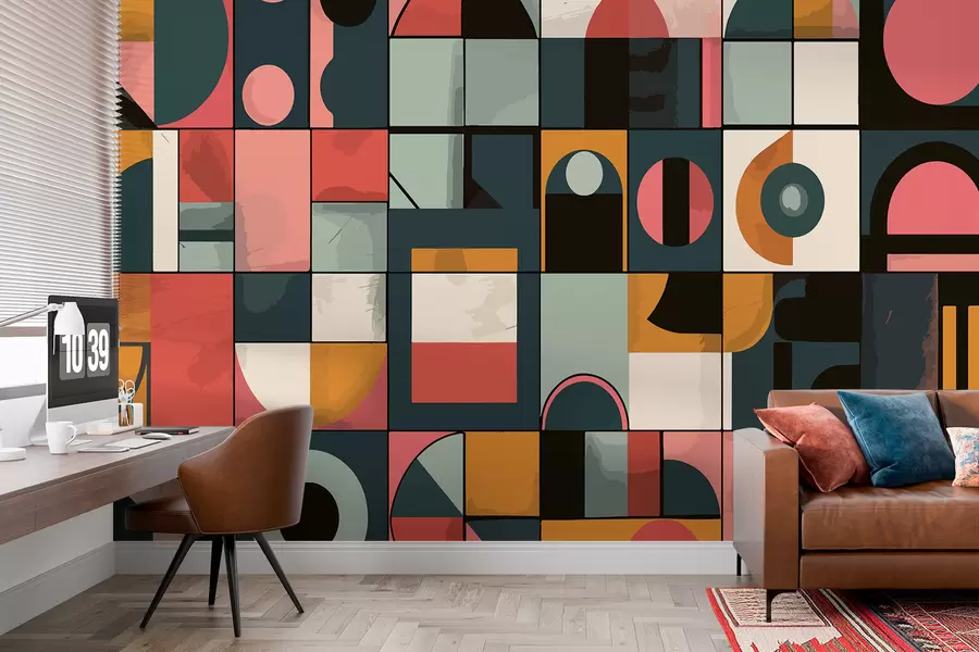 wall murals Баухаус стил w01075
