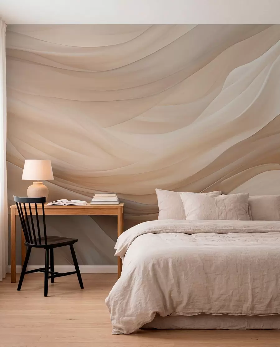 wall murals Деликатна беж позадина w01641