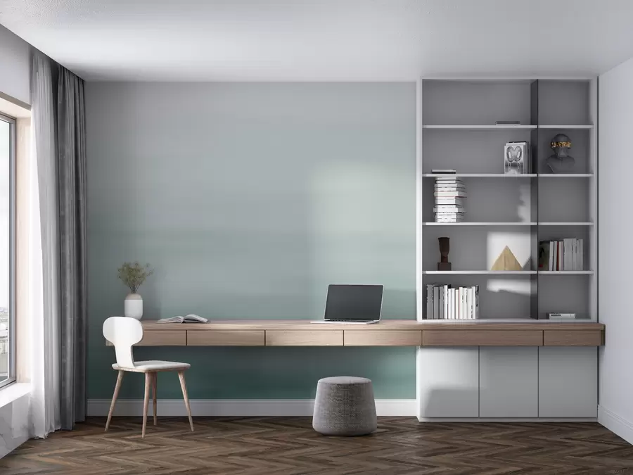 wall murals Плава омбре позадина w01642v1