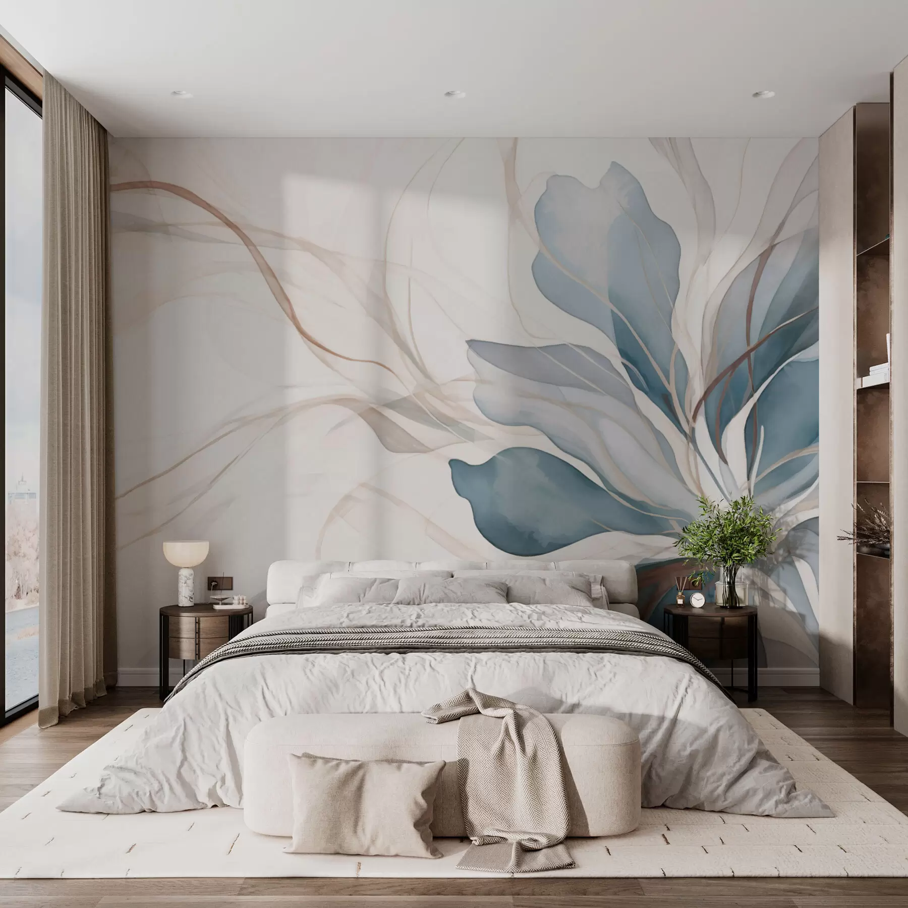 wall murals Нежан велики цвет w01718
