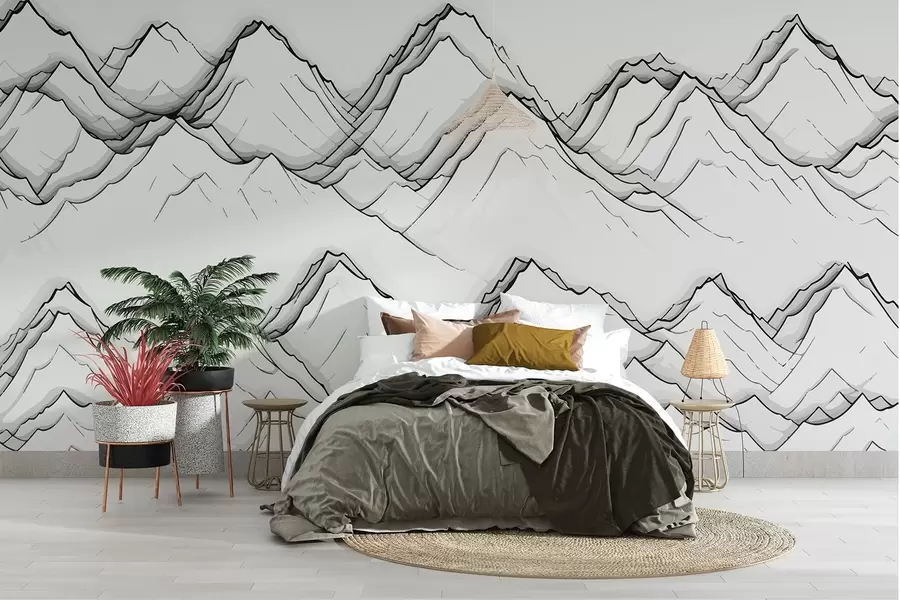 wall murals Планинске линије w01841