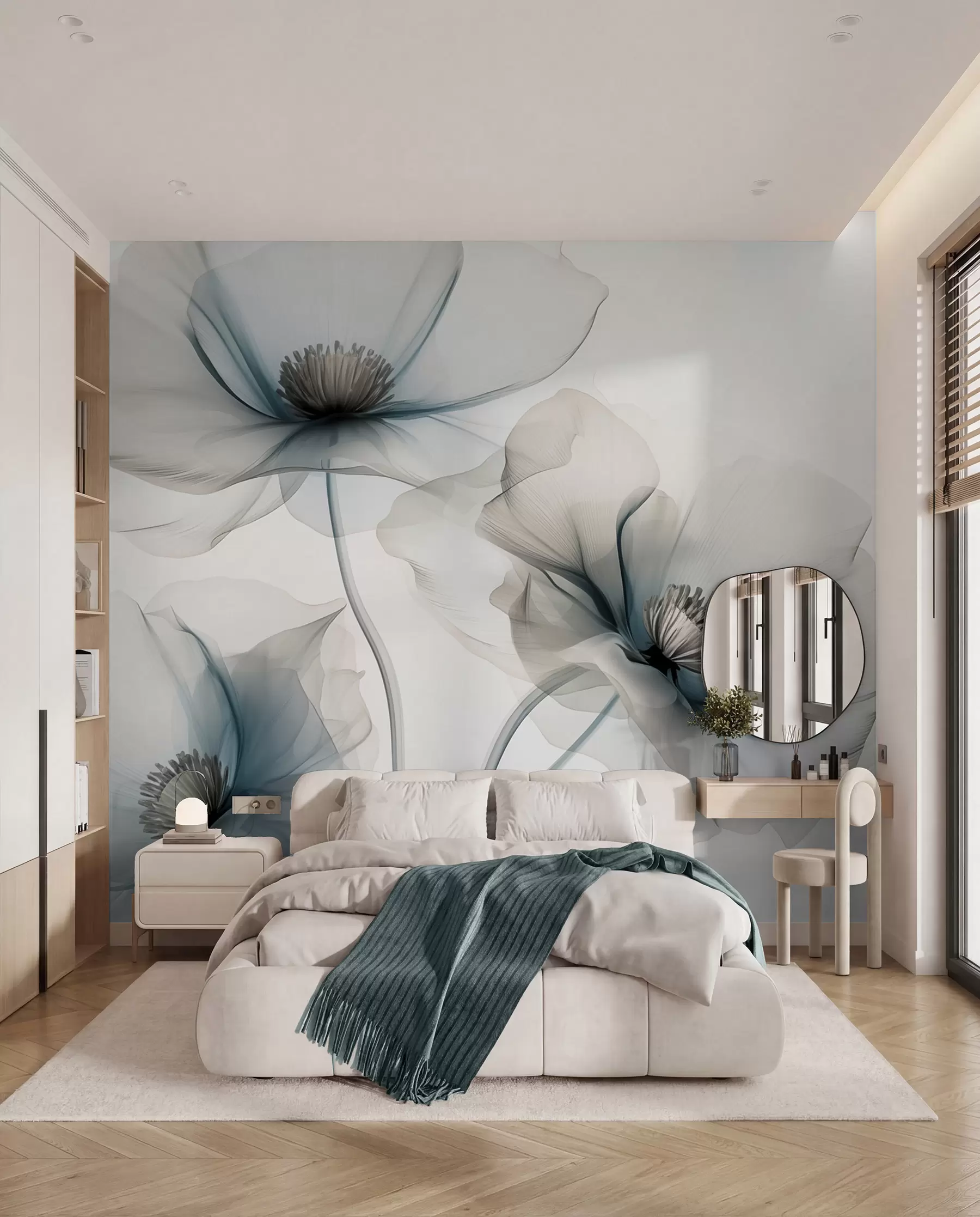 wall murals Етхереал Блоомс w01981