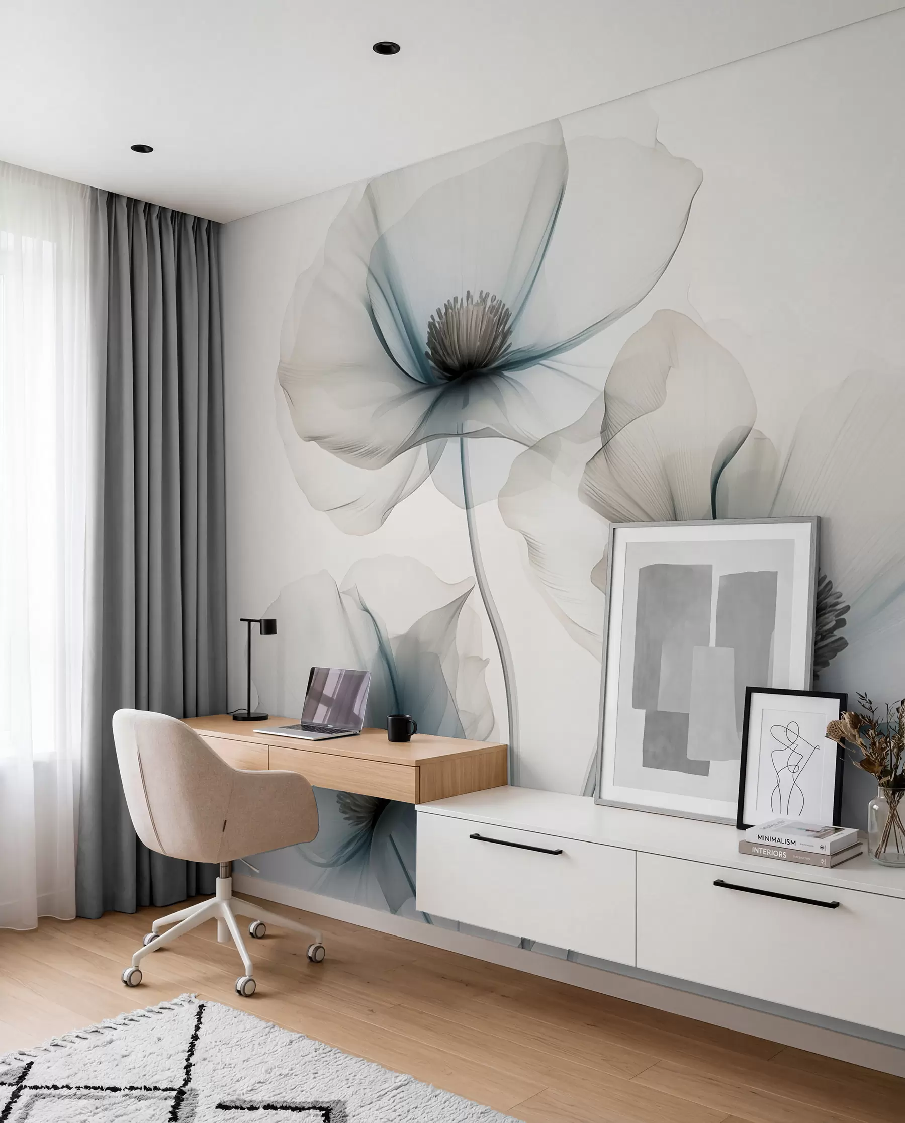 wall murals Latice u tušu w01981