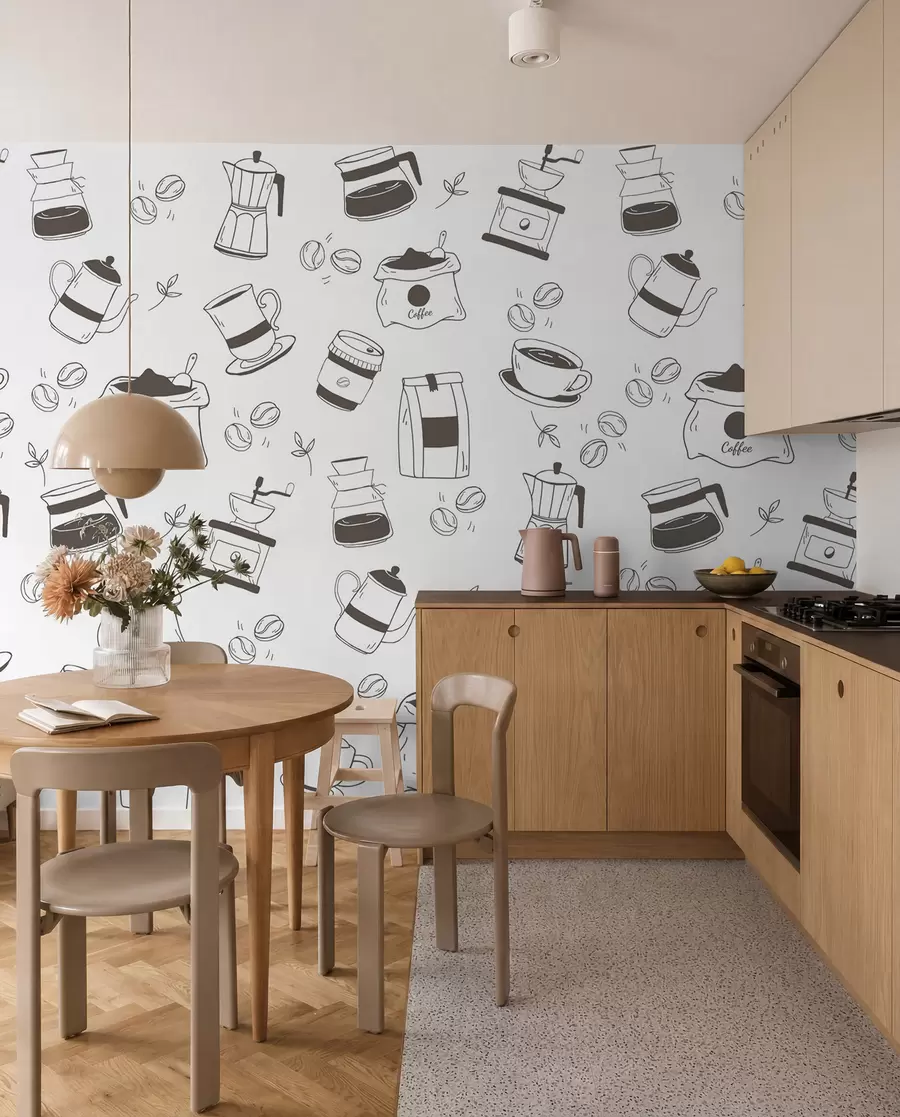 wall murals Детаљи о кафи w02002v2