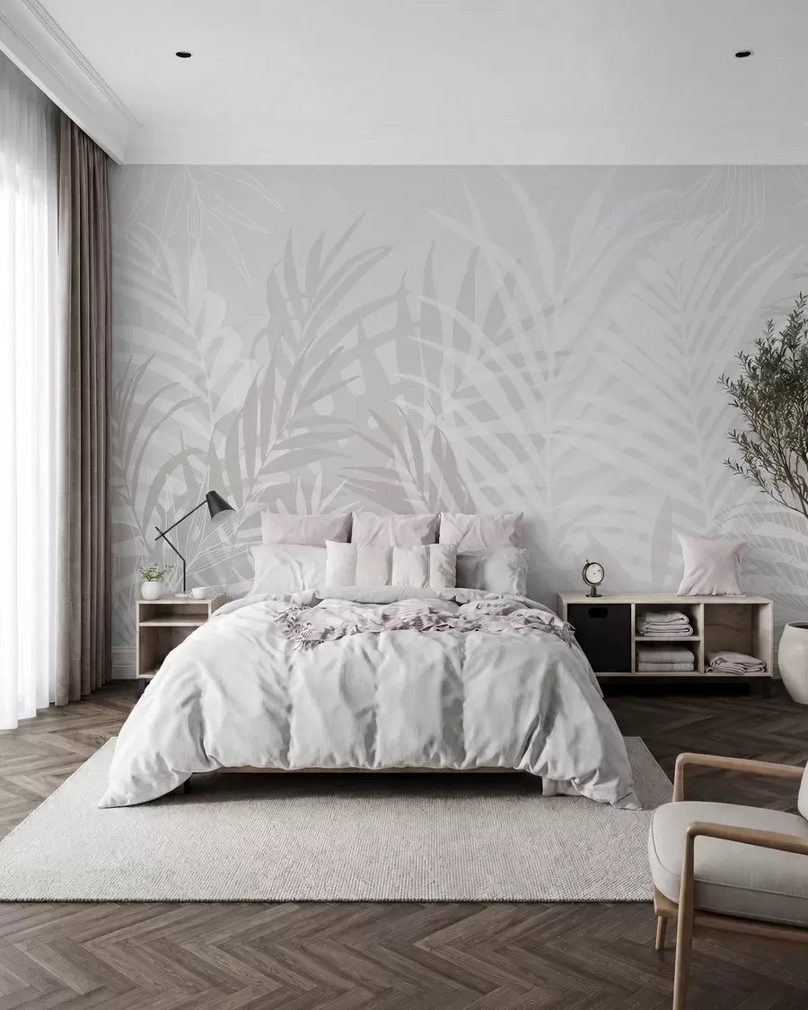 wall murals Тренди тропски листови w02026