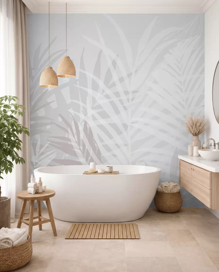 wall murals Тренди тропски листови w02026