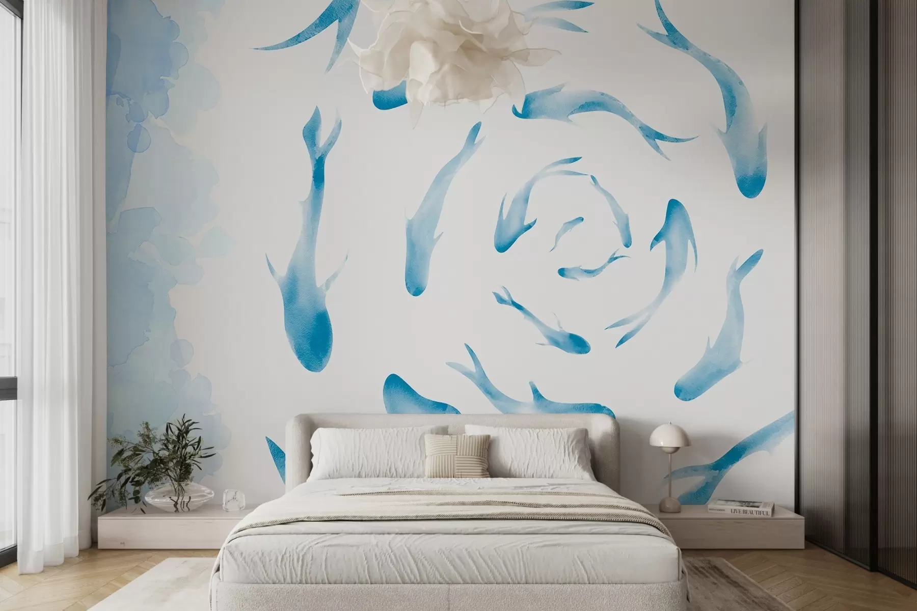 wall murals Усковитлана риба у мирним водама w00572