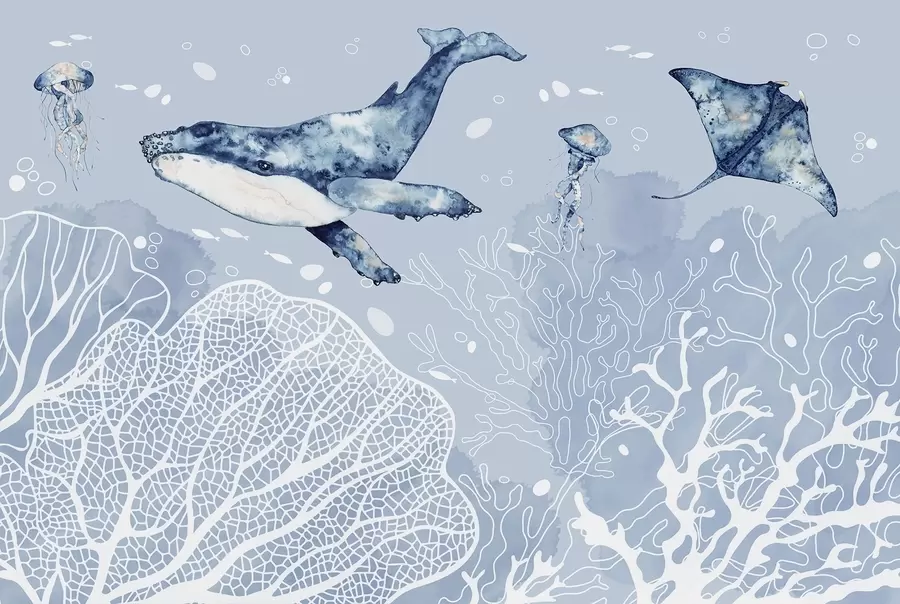 wall murals Подводна чуда морског живота w00848