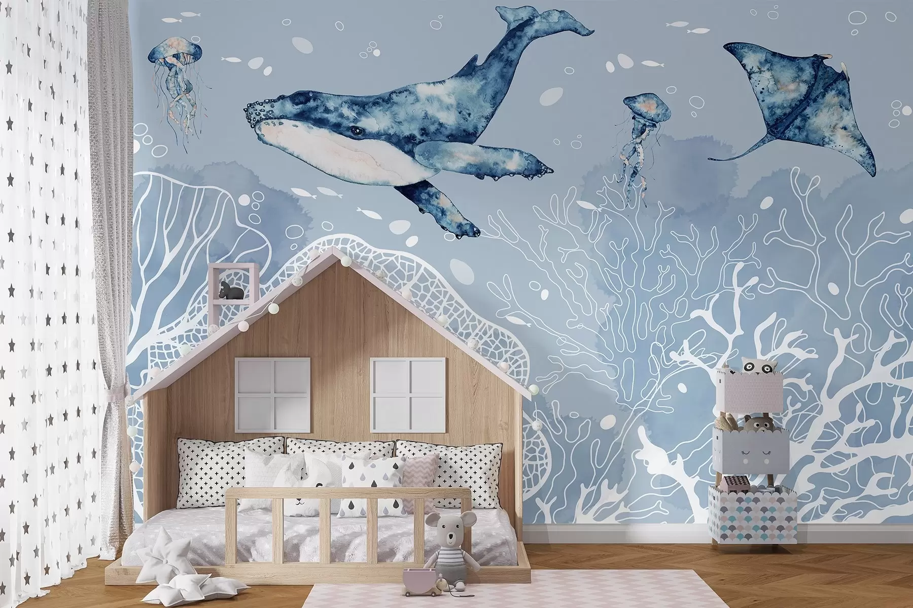 wall murals Подводна чуда морског живота w00848