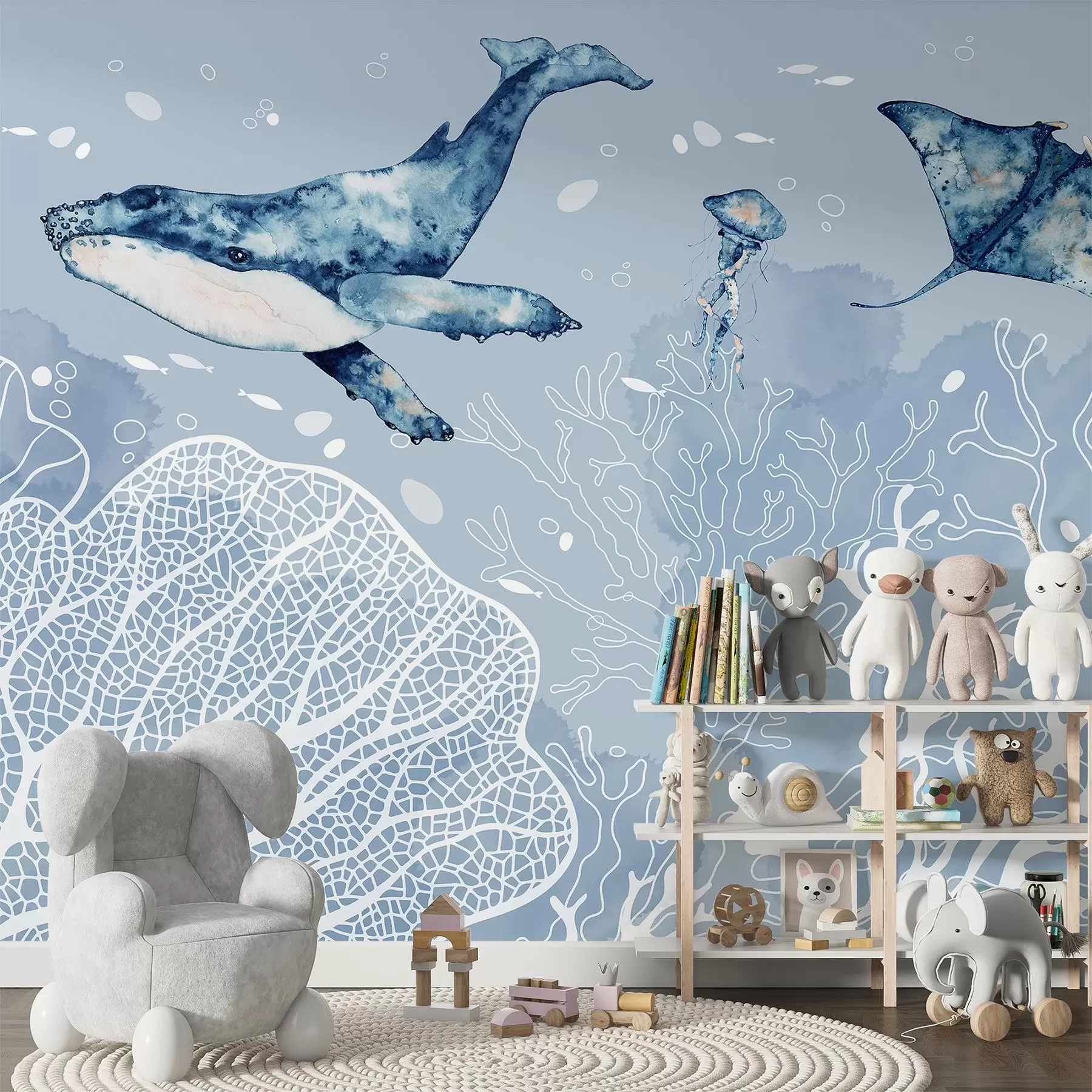 wall murals Подводна чуда морског живота w00848