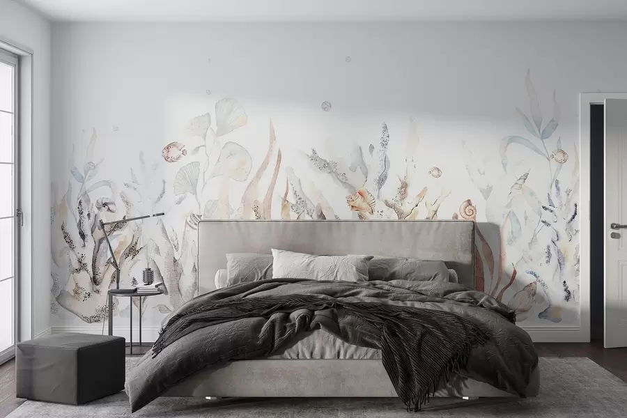 wall murals Подводни спокој у меким нијансама w00881