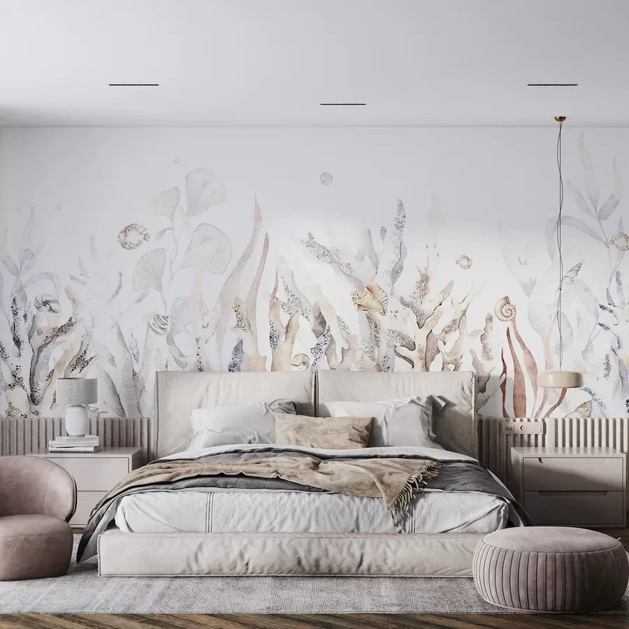 wall murals Подводни спокој у меким нијансама w00881