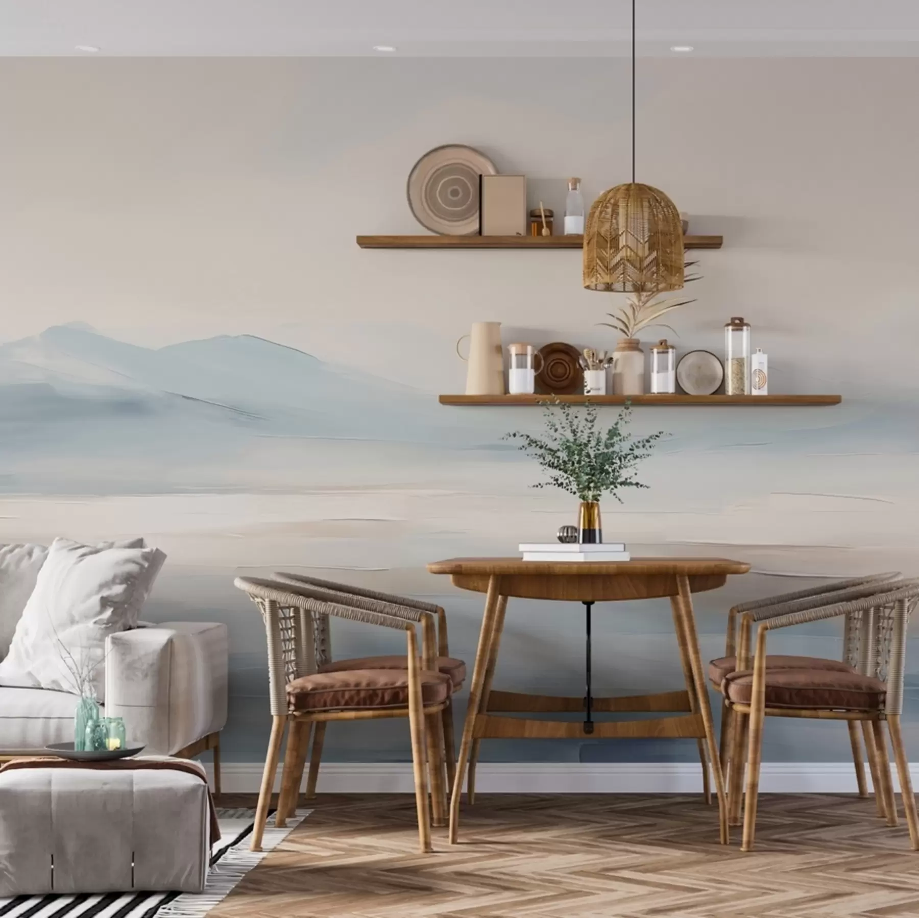 wall murals Сликани акварел пејзаж w02113