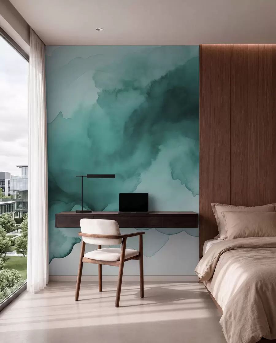 wall murals Апстрактна разблажења боје w02114