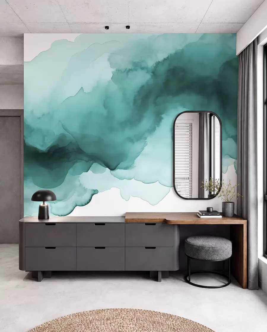 wall murals Апстрактна разблажења боје w02114