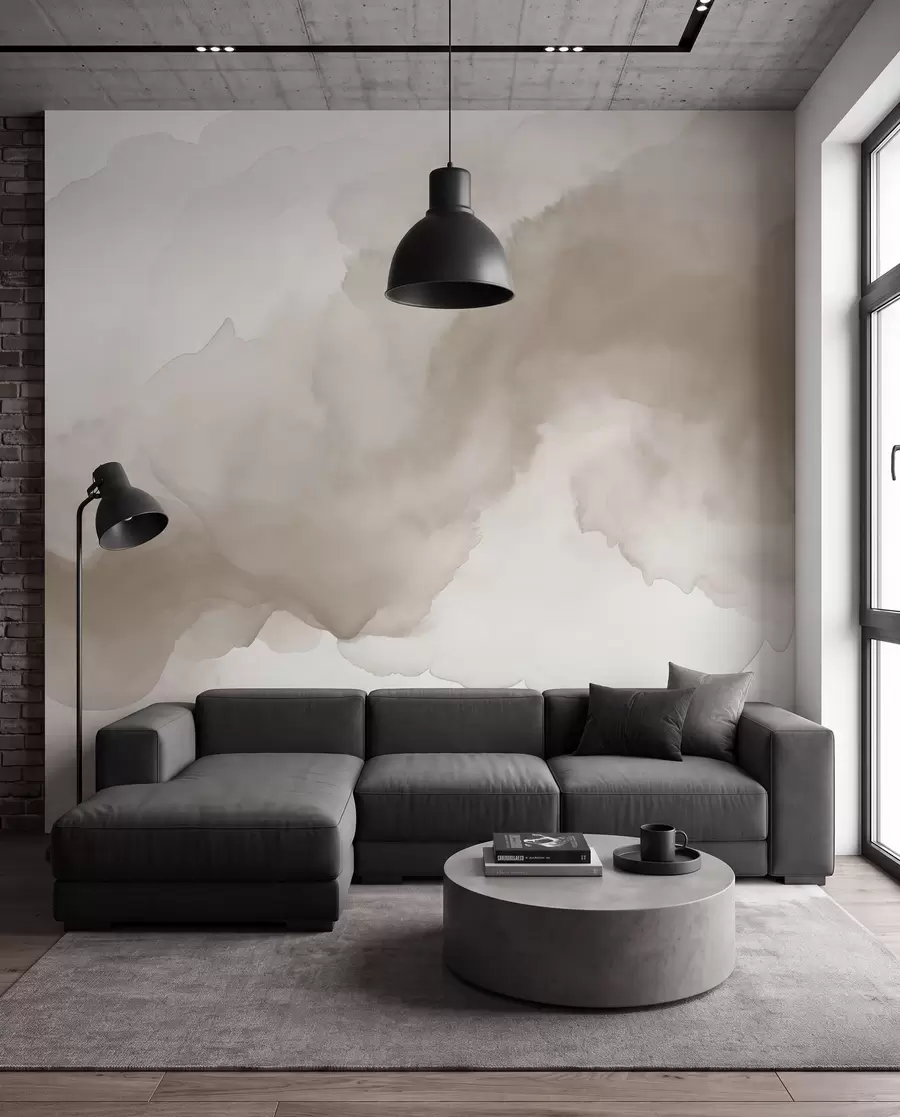 wall murals Апстрактна разблажења боје w02114v1