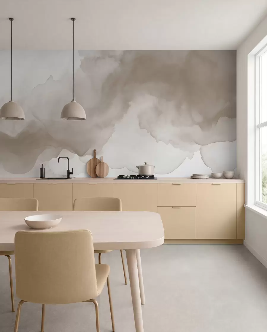 wall murals Апстрактна разблажења боје w02114v1