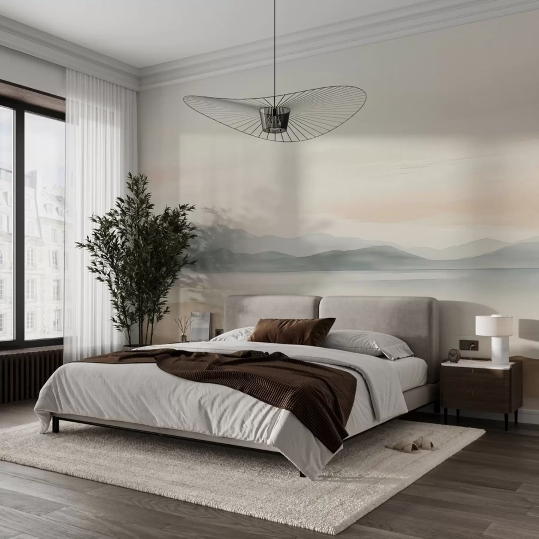 wall murals Сликани акварел пејзаж w02117
