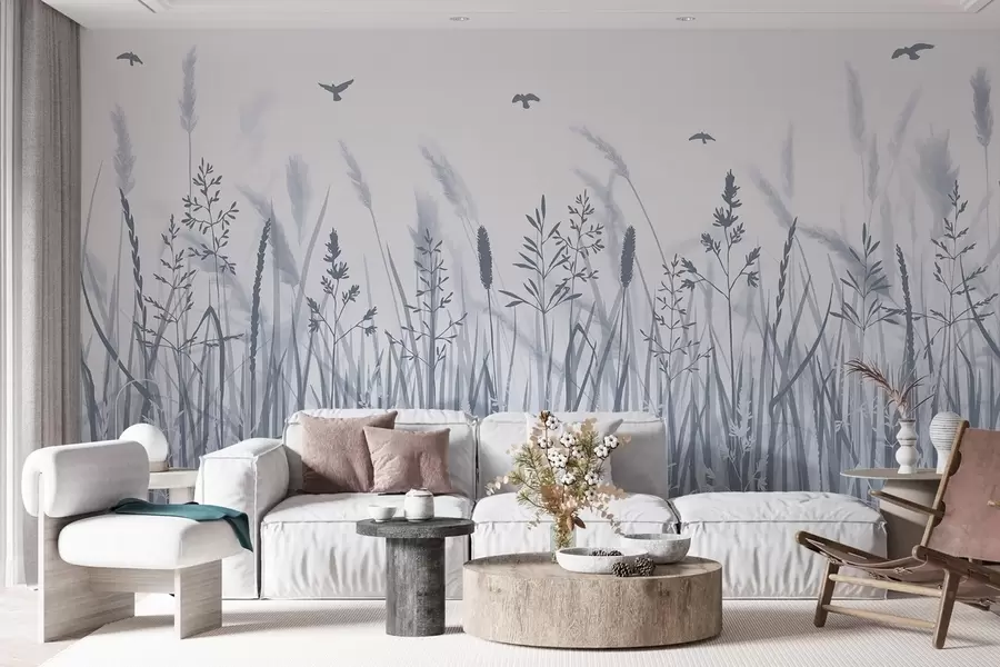 wall murals Поље класја w02119v1