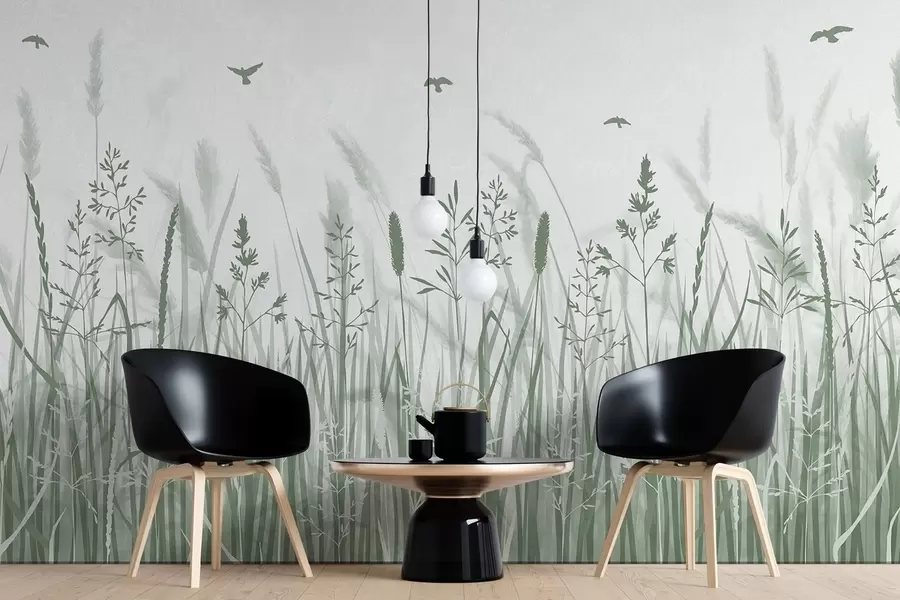 wall murals Поље класја w02119v2