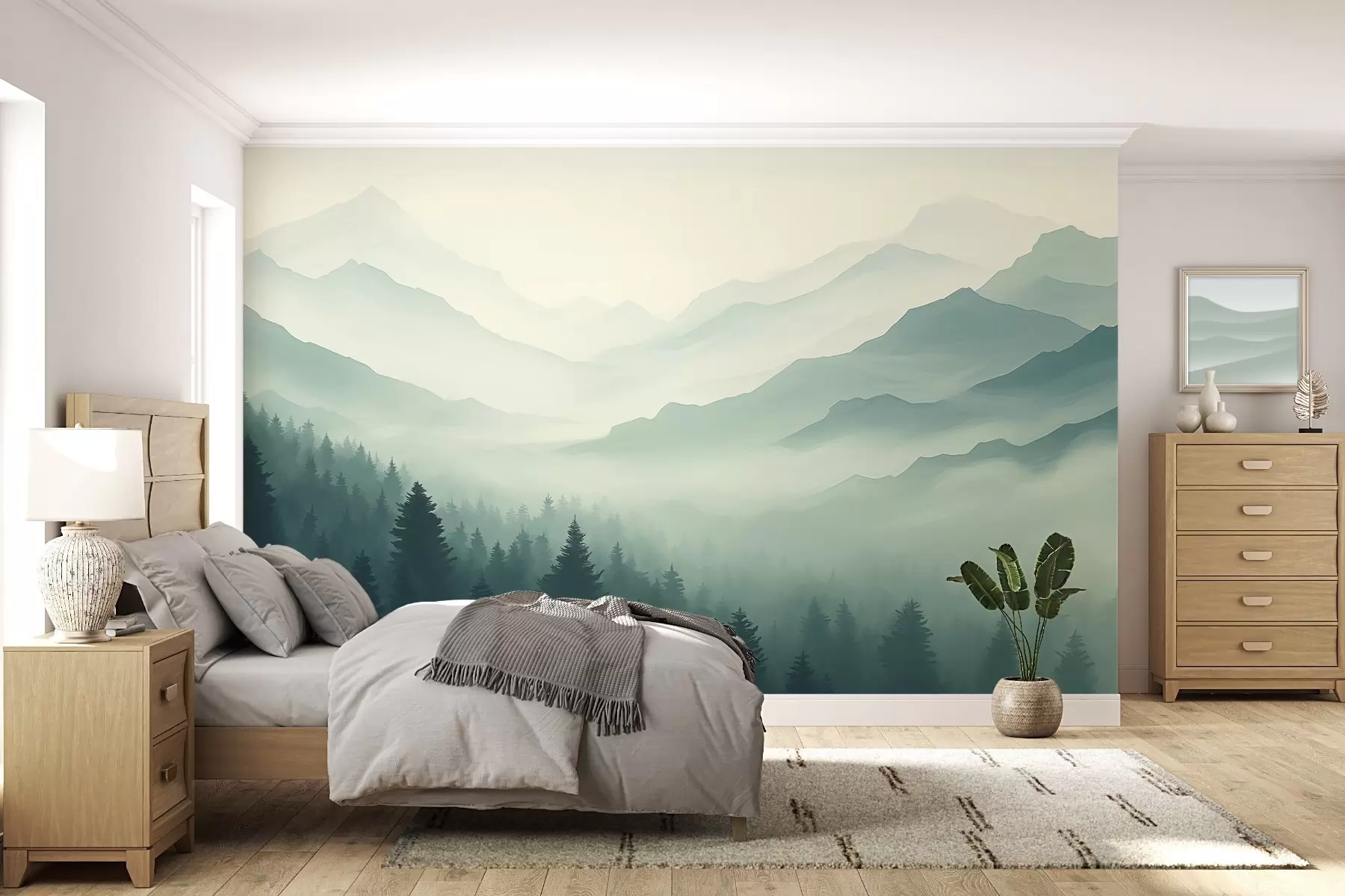 wall murals Шуме и планине w02186