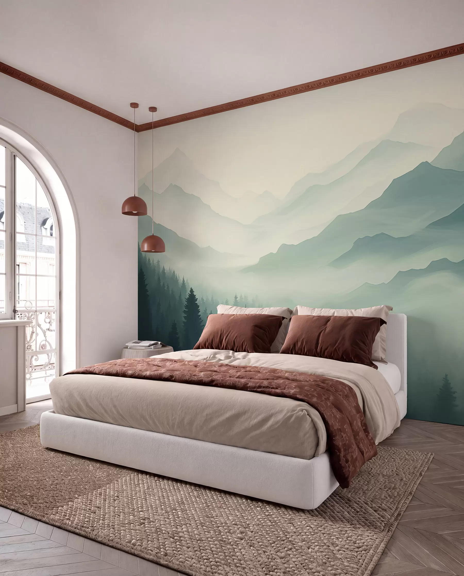 wall murals Шуме и планине w02186