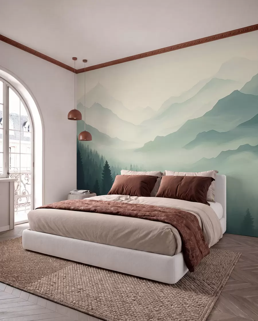 wall murals Шуме и планине w02186