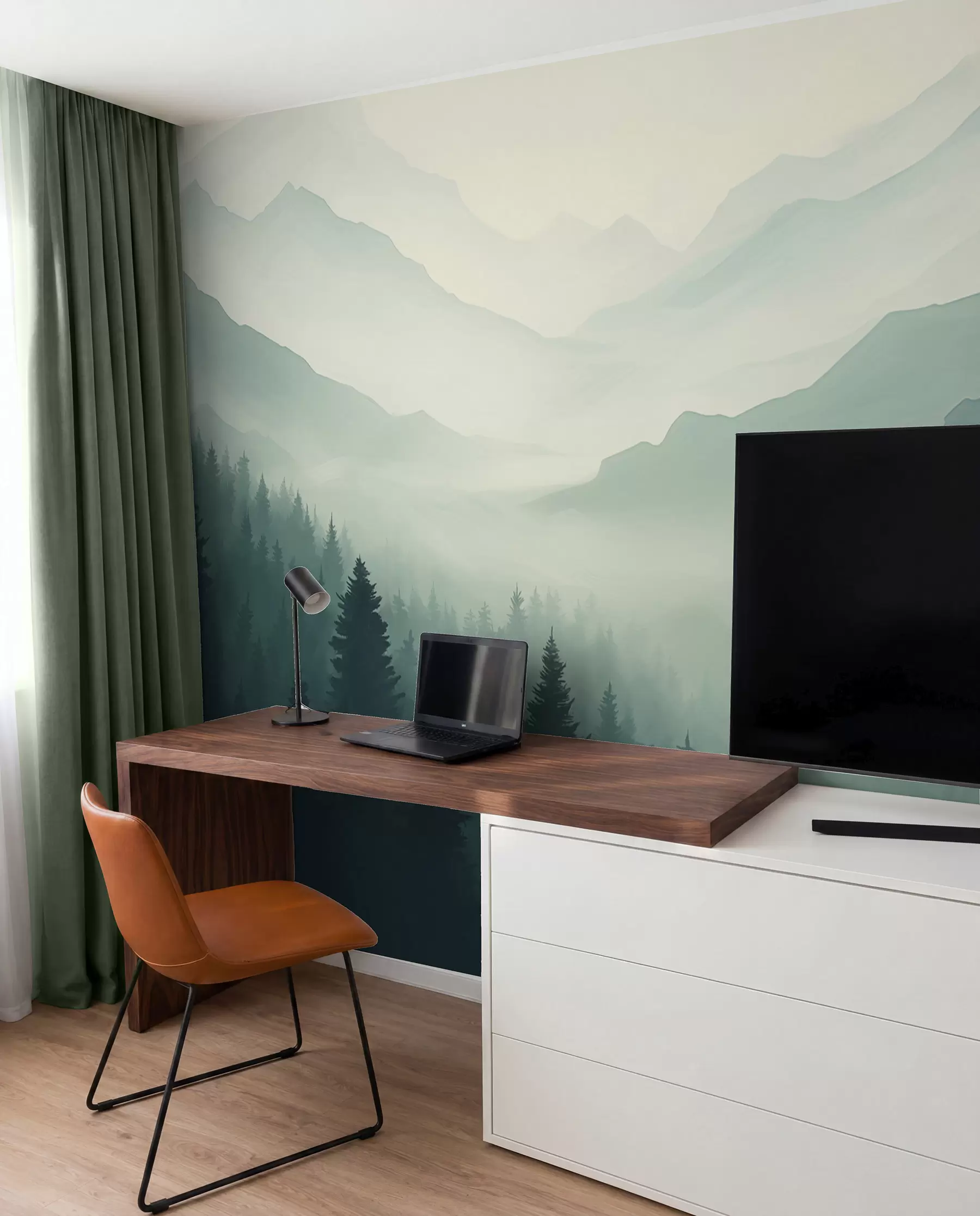 wall murals Шуме и планине w02186