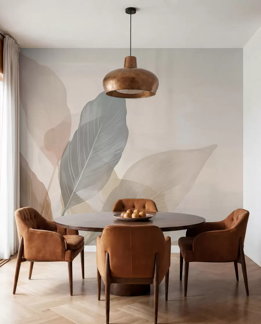 wall murals Ретро листови w02190