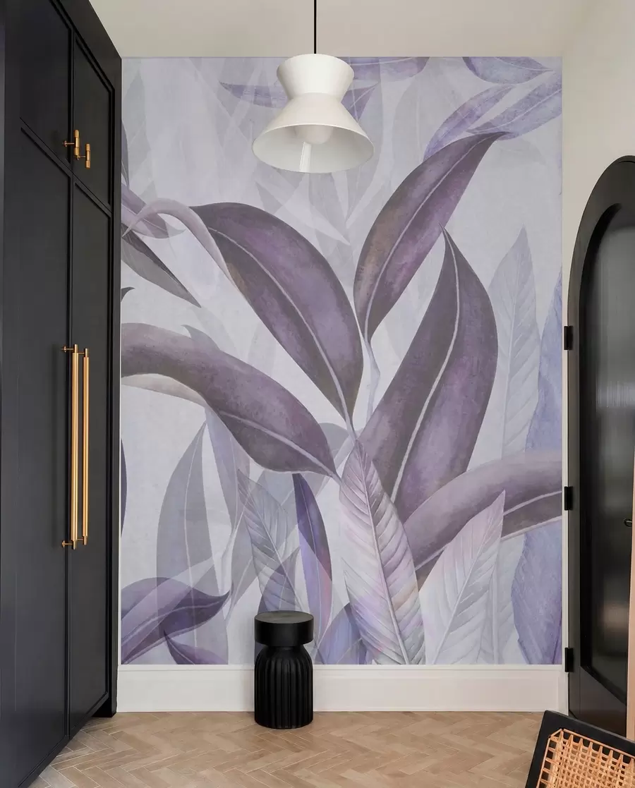 wall murals Елегантно лишће у меким нијансама u94302v2